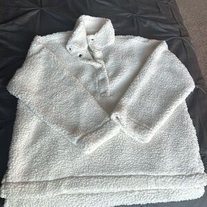 NWT Aerie sherpa pullover